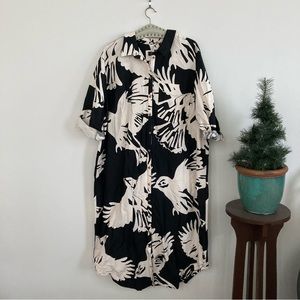 NWT Anthropologie Soren Long-Sleeve Shirt Dress by Maeve Size 3X